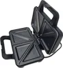 An open sandwich toaster with its heating plates visible, set against a white background. Podgląd zdjęcia produktu