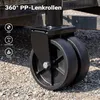 Wiltec roue jockey double jusqu'à 680 kg, béquille de Voir les images du produit 6