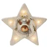 LED Figur Stern Keramik Rentier Motiv Deko beleuchtet Produktbild-Vorschau 4