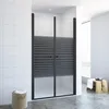AQUABATOS Doppeltür 90 x 195 cm Nischentür dusche 6 mm ESG Produktbild-Vorschau 1