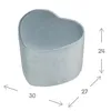 detská stolička roba v tvare srdca "Lil Sofa", pohodlná Náhľad obrázku produktu 6