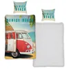 VW Bulli - Bettwäsche-Set, Bus T1 Venice Beach, 135x200 & Produktbild-Vorschau 5