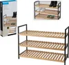 Storage Solutions | Schuhregal 3-Stufig - 70x30x48 cm - Produktbild-Vorschau 4