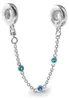 Pandora veiligheidsketting 791688C01, 5 cm, met drie blauwe Productafbeelding-voorbeeld 7