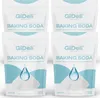 Four bags of baking soda are arranged in a 2x2 grid against a white background. Produktbild-Vorschau