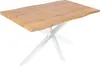 Esstisch 120x80 cm Baumkante Holz Wildeiche-Optik Produktbild-Vorschau 2