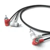 2x Cinch Stecker 90° winkel auf 2x Cinch Stecker 90° winkel Produktbild-Vorschau 2