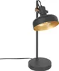 Mexlite - stolná lampa - Prato - čierna - kov - stolová Náhľad obrázku produktu 2