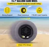 SucceBuy Beach Balloon Wheels 15,7-calowe opony TPU do Podgląd zdjęcia produktu 4