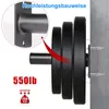 Fitness Wandhalterung für Hantelscheiben, Gewichtshalter Produktbild-Vorschau 4