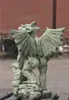 Schöner Gargoyle aus Steinguss perfekt für den Garten die Produktbild-Vorschau 3