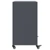 vidaXL Kredens stalowy antracyt 68x39x72 cm Podgląd zdjęcia produktu 7