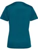 Hummel Authentic Trikot Kurzarm Damen - Blue Coral / Sulpur Produktbild-Vorschau 2