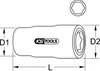 KS Tools 117.1216, Buchse, 1/2", Metrisch, 1 Kopf/Köpfe, 16 Produktbild-Vorschau 2
