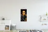MuchoWow® Textilposter Make-up - Tasche - Gold - Luxus - Produktbild-Vorschau 2