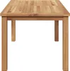 vidaXL Couchtisch Braun 110 x 55 x 45 cm Massivholz Teak Produktbild-Vorschau 6