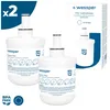 Wessper 2× Wasserfilter Ersatz für Samsung Produktbild-Vorschau 1