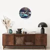 Wanduhr - Rund - Glasuhr - Roller Straße - 40x40cm - Produktbild-Vorschau 7