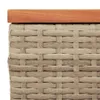 vidaXL Garten-Beistelltische 2 Stk. Beige 55x34x37 cm Poly Produktbild-Vorschau 10