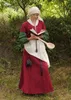Kurzärmelige Cotehardie Ava, Mittelalterkleid, weinrot - Produktbild-Vorschau 8