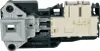 A close-up, studio shot of a washing machine door lock mechanism. Produktbild-Vorschau