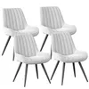 Hawthyhome Esszimmerstühle 4er Set bequeme Polsterstühle Produktbild-Vorschau 7