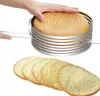 Verstellbare Kuchenform Mit Messer Zum Schneiden Von Produktbild-Vorschau 3