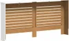vidaXL Heizkörperverkleidungen 2 Stk. Weiß 172×19×81,5 cm Produktbild-Vorschau 6