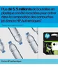Marketing image showing recycled plastic bottles and an HP ink cartridge. Produktbild-Vorschau