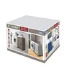 A product box for a BAMA washbasin cabinet, showing various product images and details. Anteprima dell’immagine prodotto
