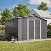 Edificio tecnico in metallo, dimensioni 300 x 252 x 191 cm, Anteprima dell’immagine prodotto 10