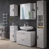 Koupelnová skříňka se zrcadlem Vicco Irma Bílá/bílý vysoký Náhled obrázku produktu 4