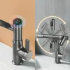 Wasserhahn Bad, mit 3 Strahlarten, LED - Temperaturanzeige Produktbild-Vorschau 6