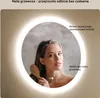Okrągłe lustro łazienkowe z oświetleniem LED o średnicy Podgląd zdjęcia produktu 5