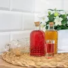 8 x 240 ml leere Glasflasche mit Kork Eckig Fläschchen Öl Produktbild-Vorschau 4