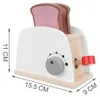 Kruzzel 22435 Holz-Toaster mit Zubehör Produktbild-Vorschau 3