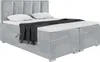 MEBLINI Boxspringbett mit Bettkasten - Gepolstert Produktbild-Vorschau 1