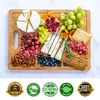 Holzschneidebrett mit Saftaufnahme 43x32cm für Küche Produktbild-Vorschau 2