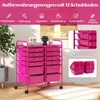GOPLUS Rollwagen Schubladenwagen, Rollcontainer mit 12 Produktbild-Vorschau 2