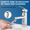 1080° drehbarer Wasserhahn-Aerator mit 2 Strahlen und Produktbild-Vorschau 2