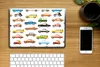 MuchoWow® Laptop Aufkleber Sticker Cover Muster - Auto - Produktbild-Vorschau 2