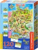 Castorland Deutschlandkarte, Puzzle 120 +28 Teile Produktbild-Vorschau 2