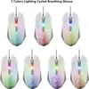 Gaming-Tastatur und Maus-Set, 104 Tasten Rainbow Backlit Produktbild-Vorschau 4