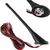 A black car antenna with a coiled cable and connector. Anteprima dell’immagine prodotto
