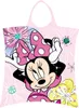 Ręcznik plażowy ponczo Minnie Pink bow 50x115 cm Podgląd zdjęcia produktu 1
