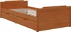 vidaXL Postel z masivu se zásuvkami Honey Brown Pine 90x200 Náhled obrázku produktu 3