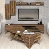 A modern living room setup with a TV, media console, and coffee table. Náhled obrázku produktu
