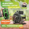 BioGreen Gewächshausheizung "Palma TWIN" mit digitalem Produktbild-Vorschau 2