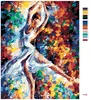 Zuty - Malen nach Zahlen - TÄNZERIN IN FARBEN, 40x50 cm, Produktbild-Vorschau 3