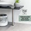 bremermann étagère d'angle, étagère de cuisine, en verre et Voir les images du produit 6